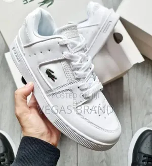 Photo - Lacoste Court Cage White Master Quality Shoes