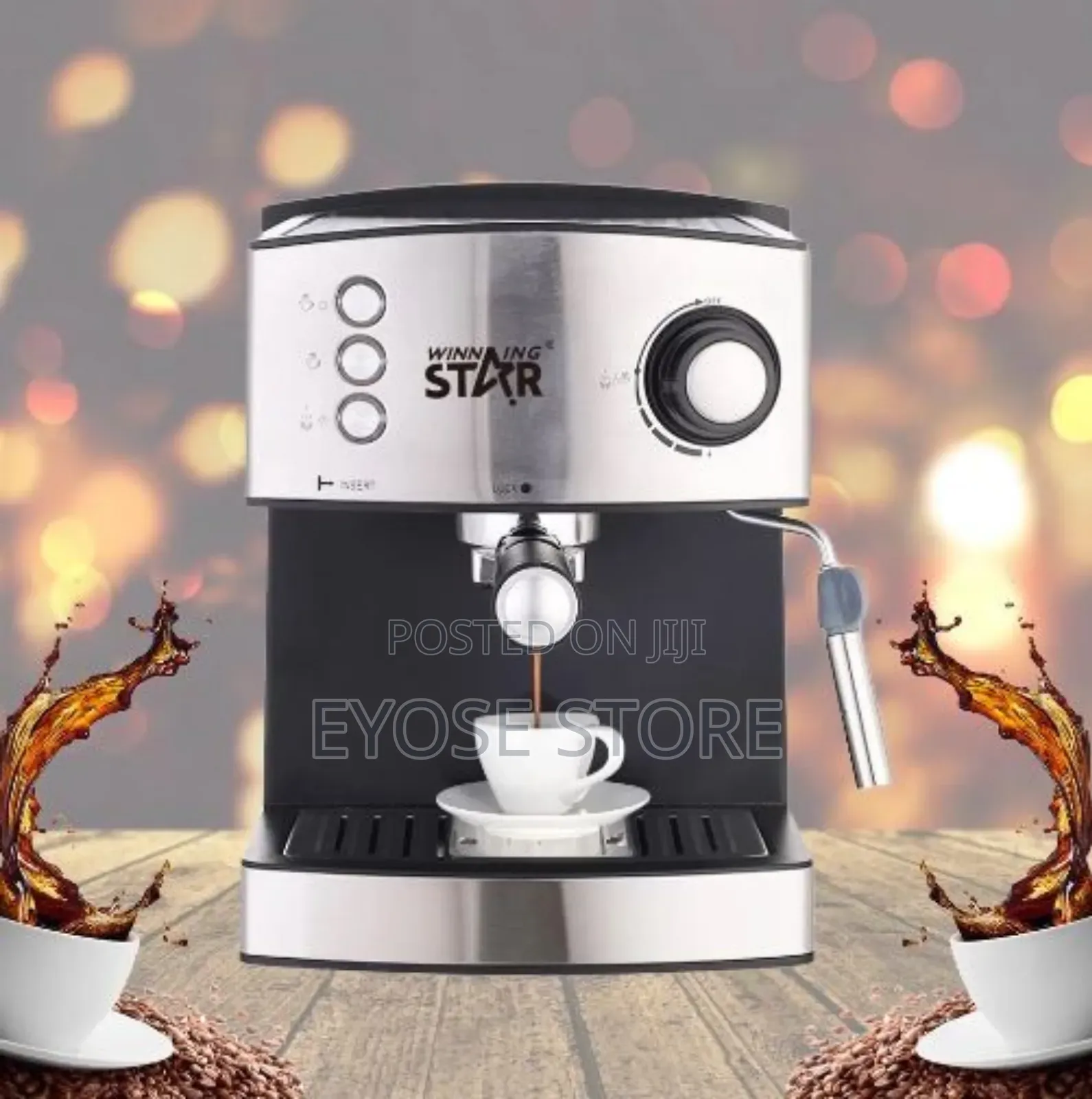 Winning Star Espresso Machine: Model: St-9702
