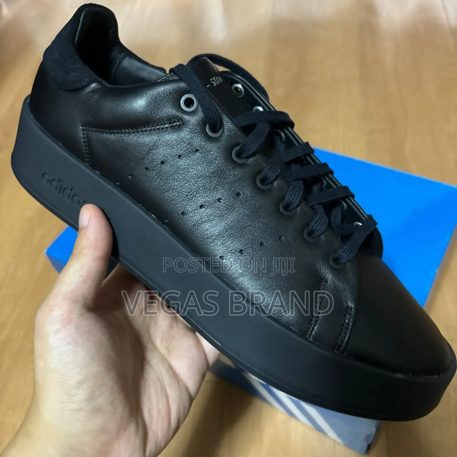Adidas Stan Smith Recon Triple Black Master Quality Shoes