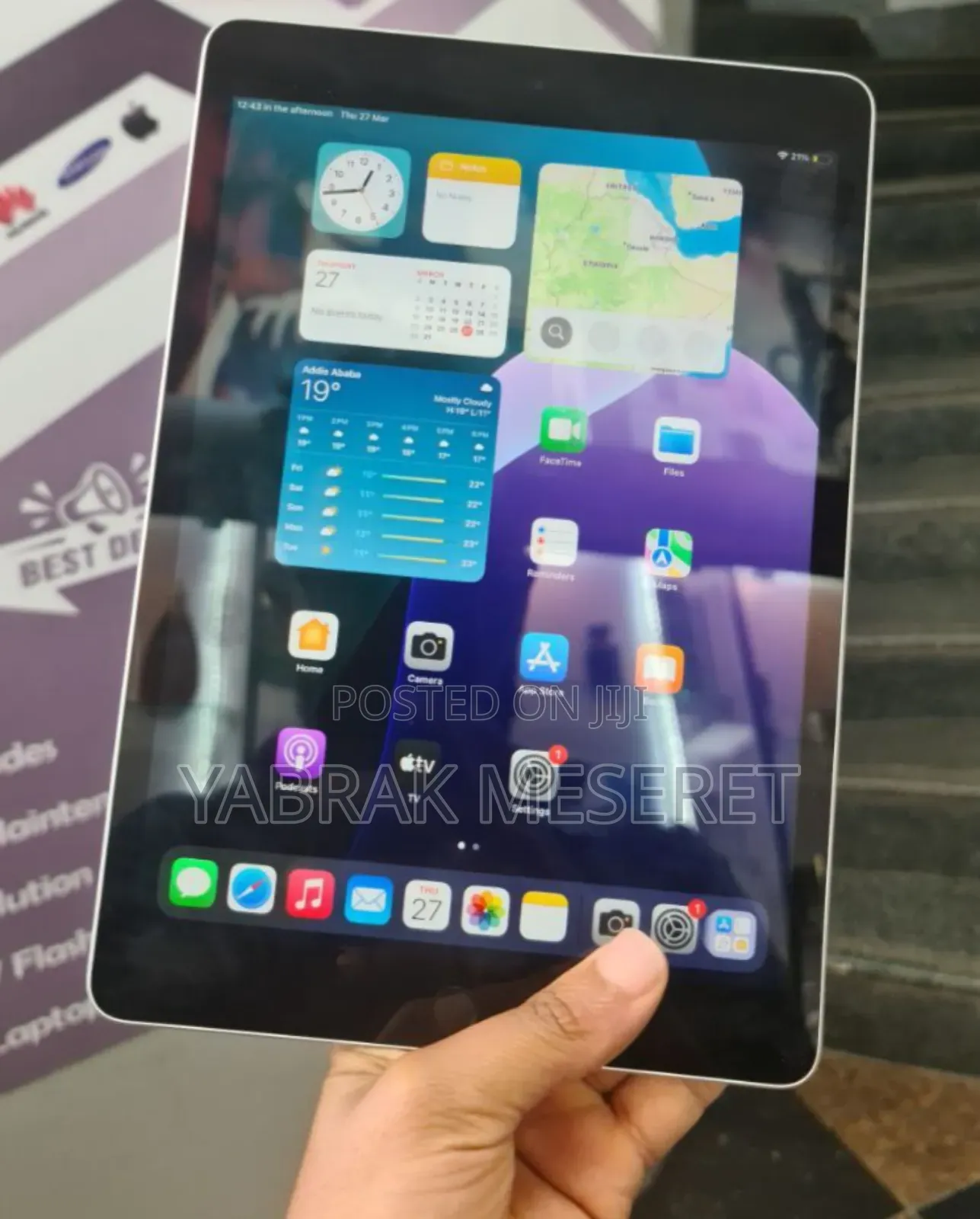 New Apple iPad 10.2 (2021) 64 GB Silver