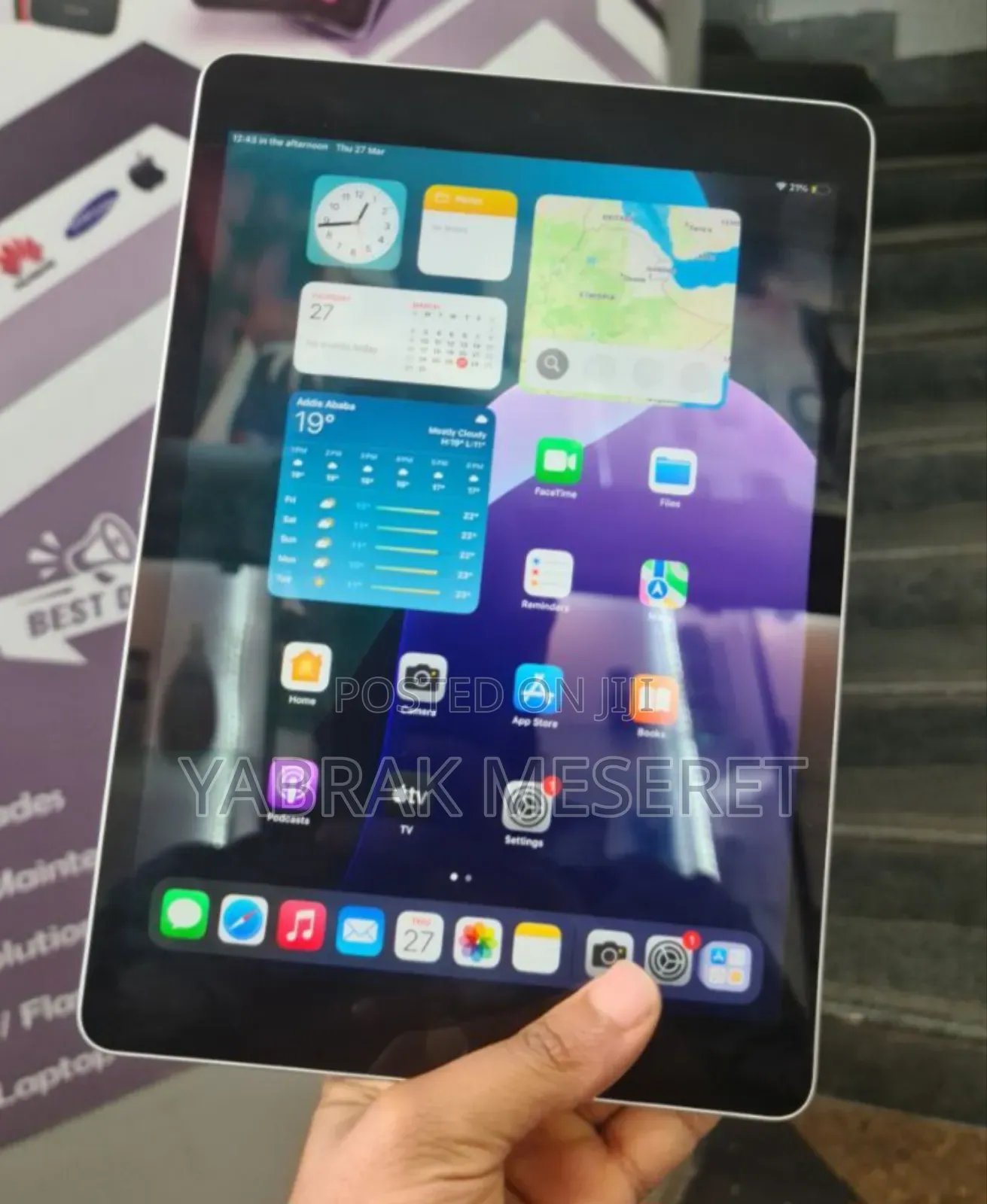 New Apple iPad 10.2 (2021) 64 GB Silver