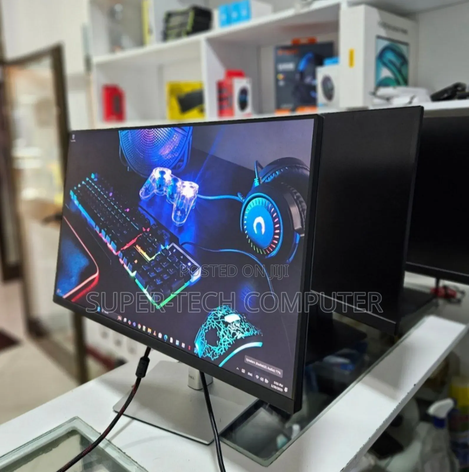 Hp and Dell 27, 2023 Inch Frameless Monitor in Stock