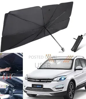 Photo - Foldable Car Sunshade Umbrella