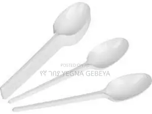 Photo - Plastic Spoon 36pcs White Color
