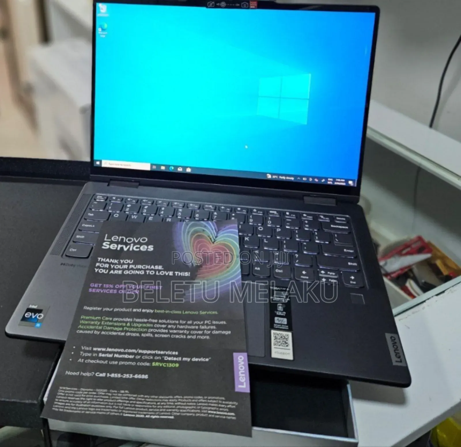 New Laptop Lenovo Yoga 7i 8GB Intel Core I5 SSD 512GB