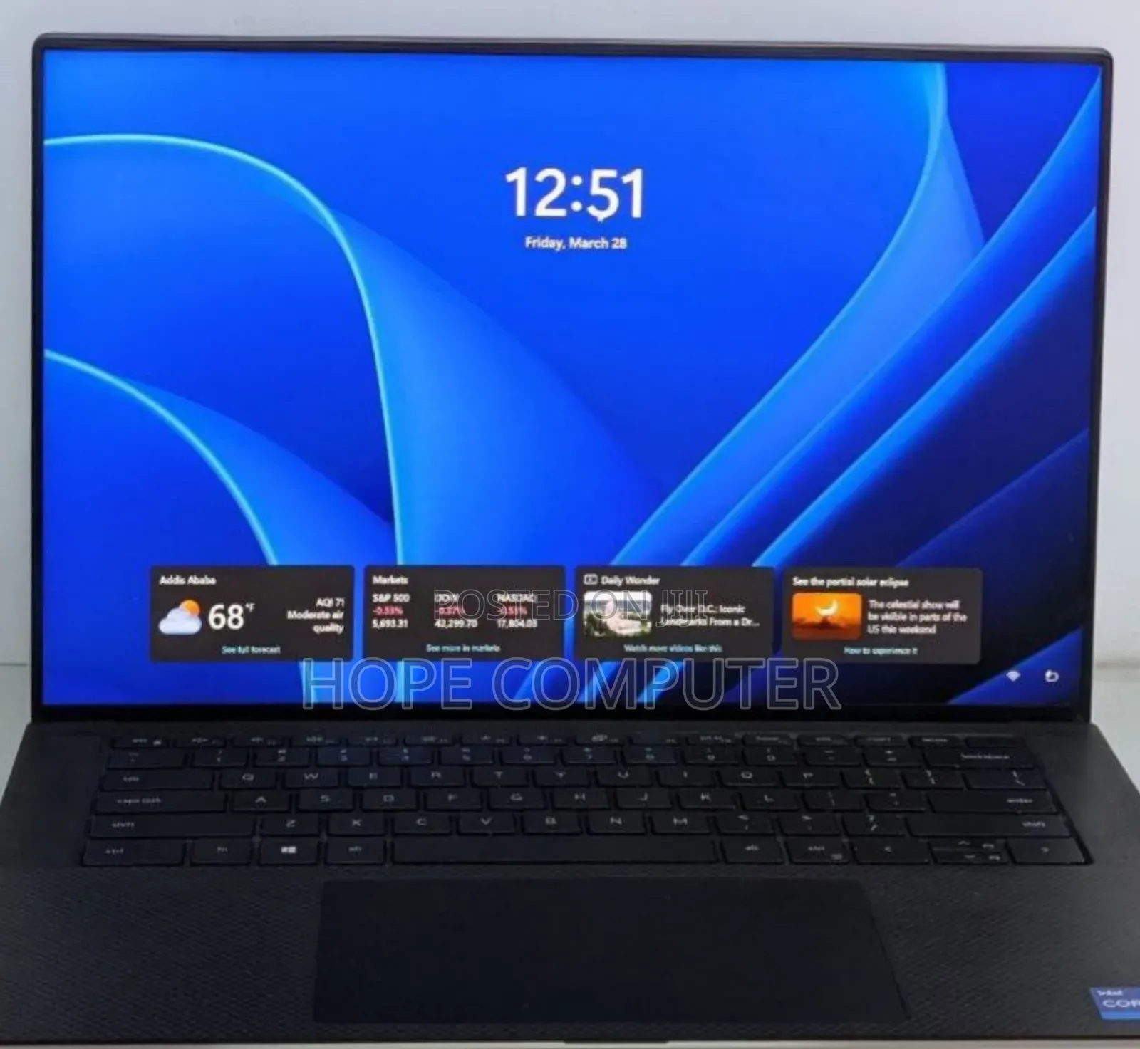 New Laptop Dell XPS 15 16GB Intel Core I7 SSD 512GB