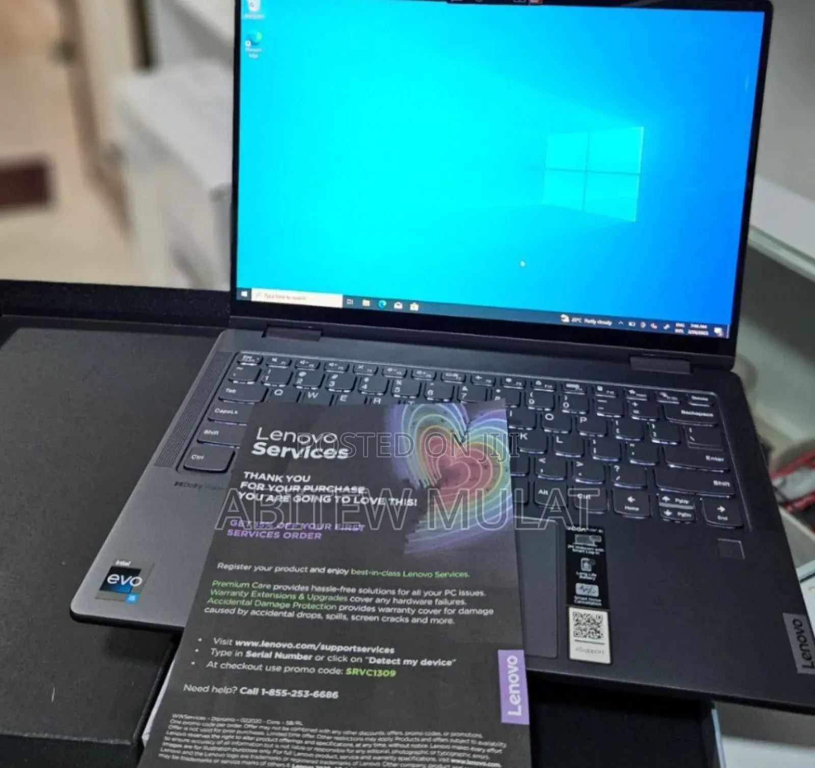 New Laptop Lenovo Yoga 7i 8GB Intel Core I5 SSD 512GB