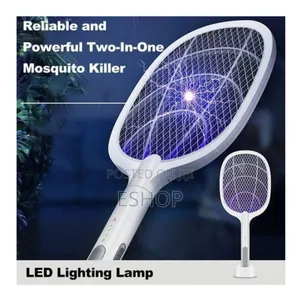 Photo - Rechargeable Base, Powerful 2in1 Mosquito Killer Swatter