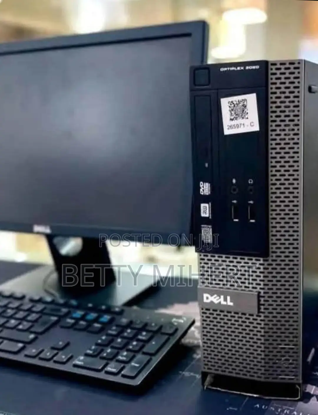 Desktop Computer Dell OptiPlex 3020 4GB Intel Core I5 HDD 500GB