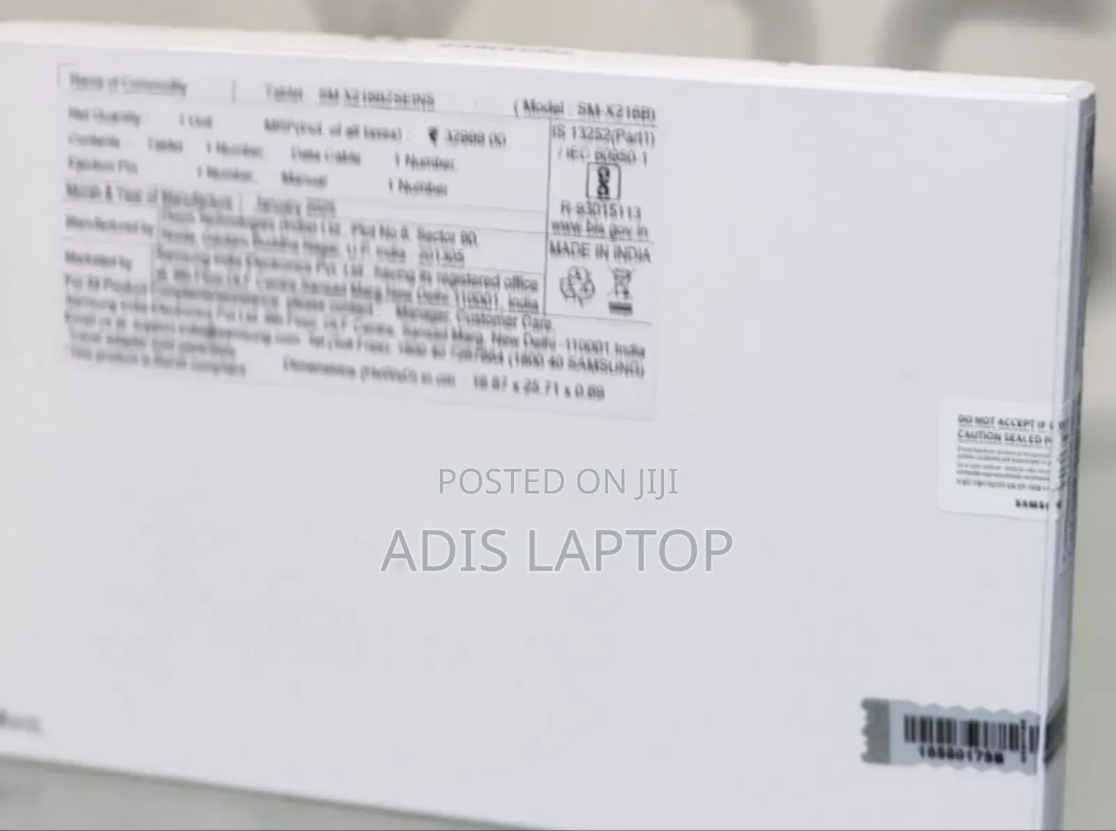 New Samsung Galaxy Tab A9 128 GB Silver