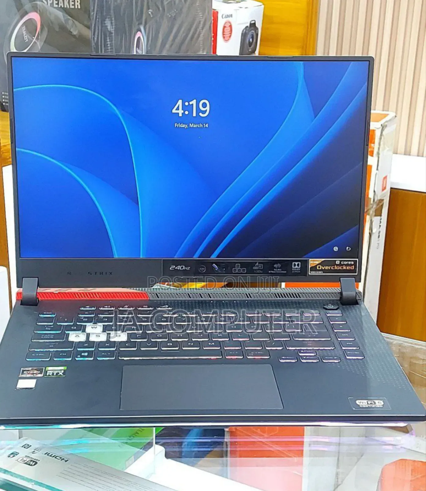 New Laptop Asus ROG Strix G15 16GB AMD Ryzen 9 SSD 1T