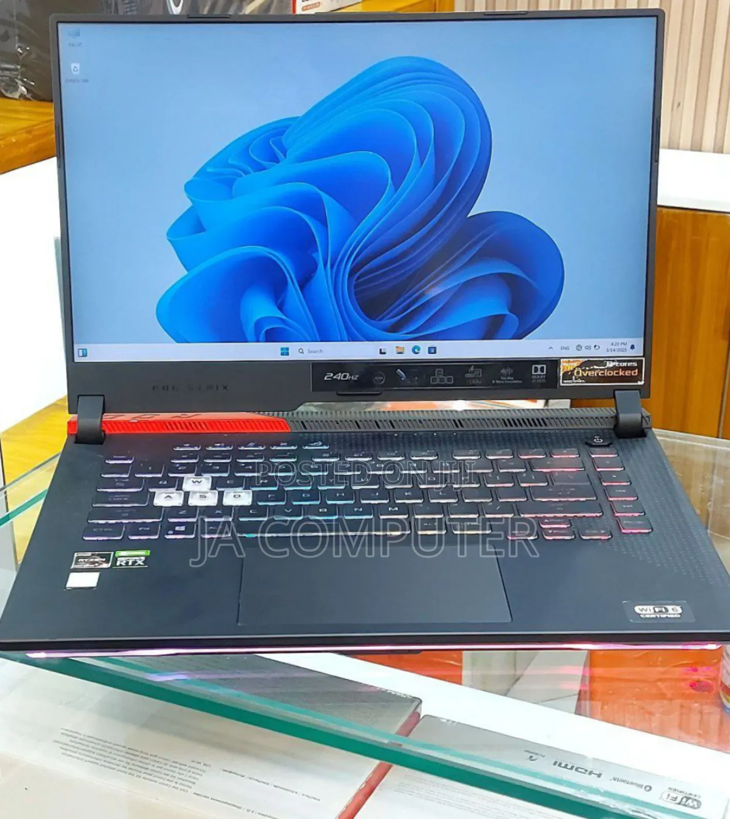 New Laptop Asus ROG Strix G15 16GB AMD Ryzen 9 SSD 1T