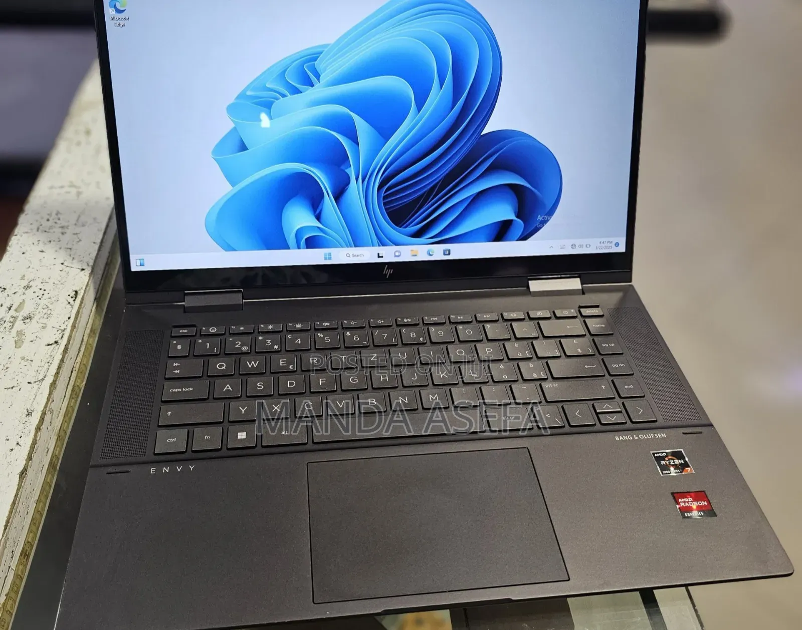 New Laptop HP Envy X360 16GB AMD Ryzen 7 SSD 1T