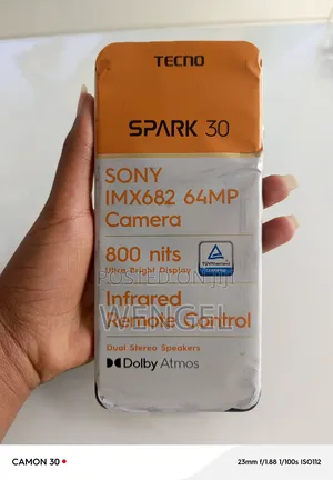 New Tecno Spark 30 256 GB Black