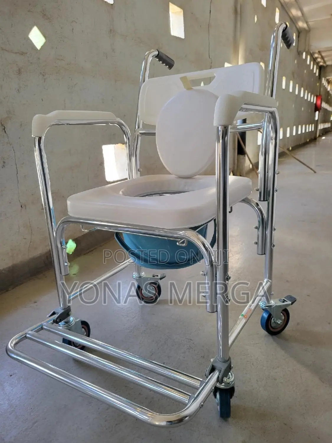 Intimate Bucket፮冚commode Rolling Shower Chair፬冒toilet Chair
