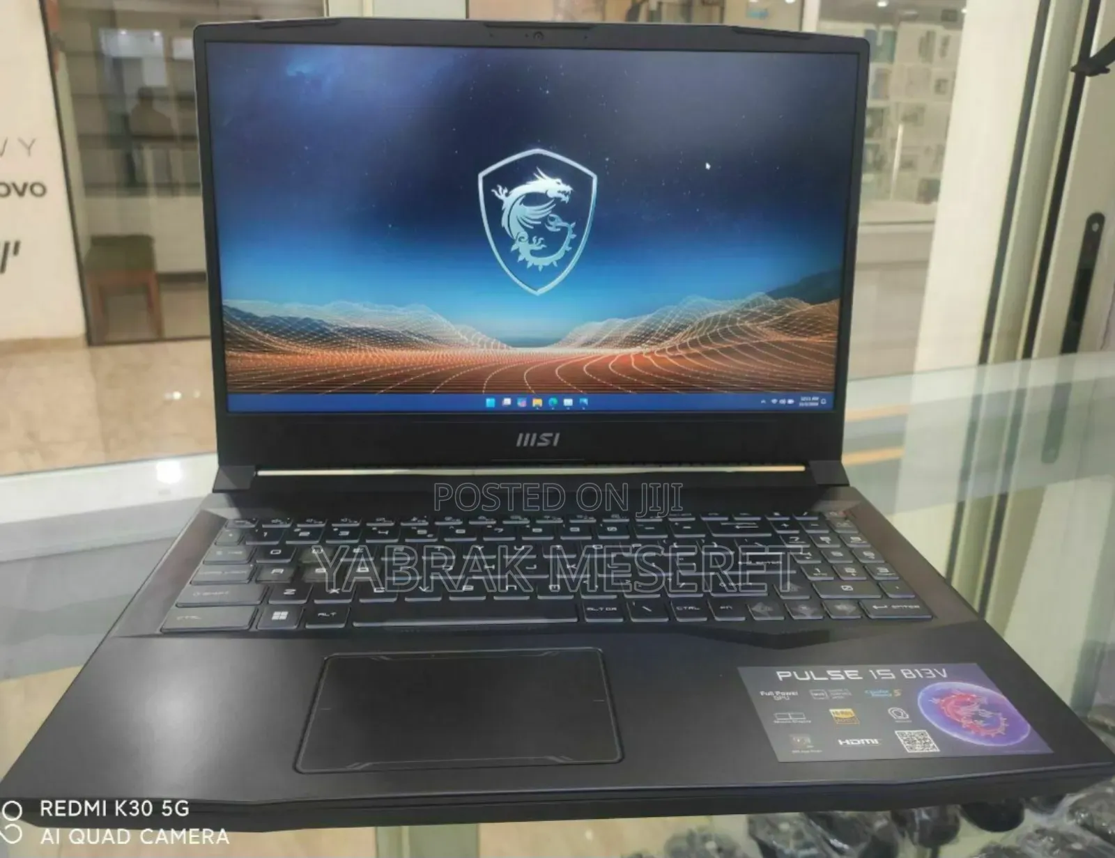 New Laptop MSI 16GB Intel Core I9 SSD 512GB
