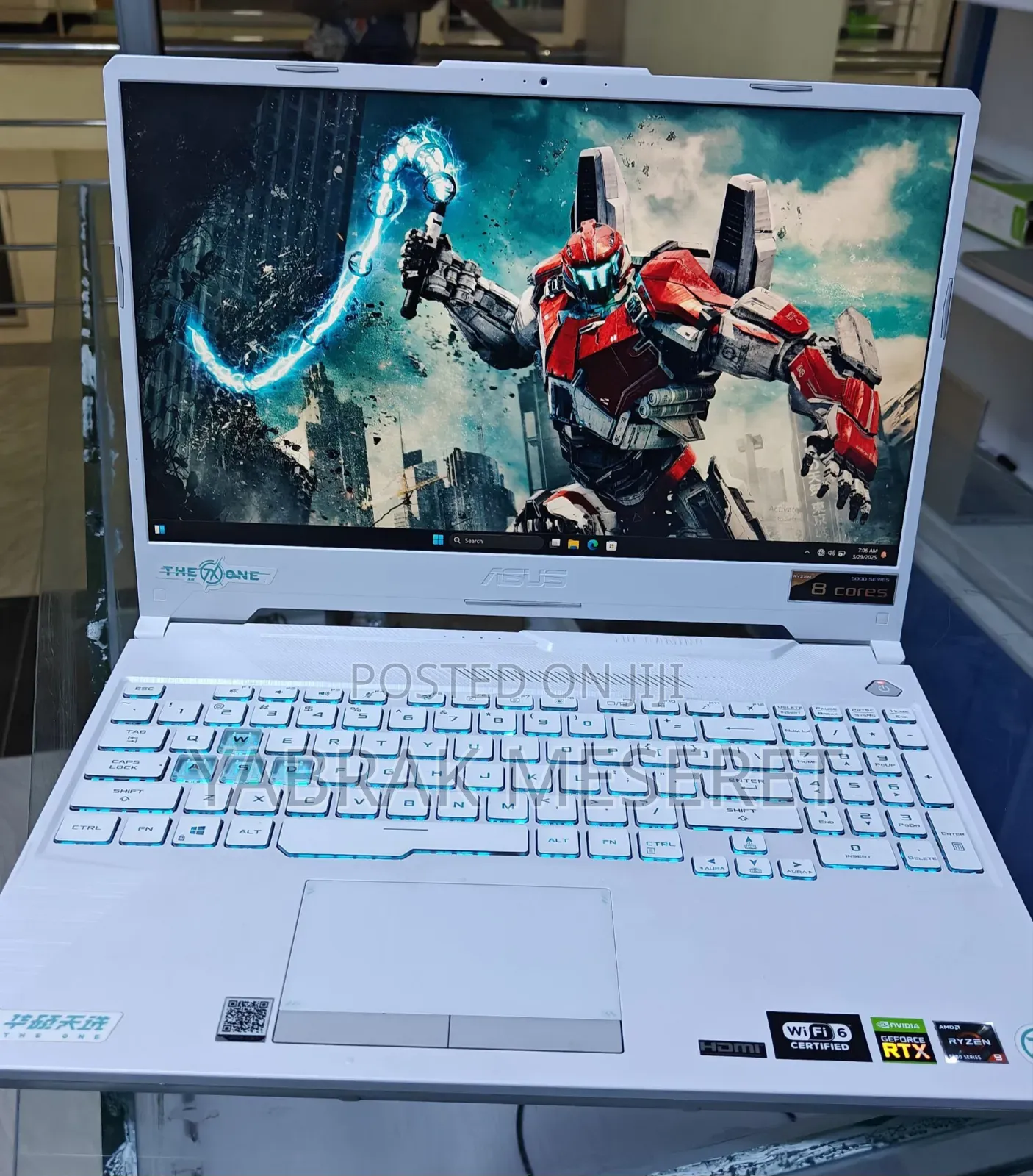 New Laptop Asus TUF Gaming A15 16GB Intel Core I7 SSD 512GB