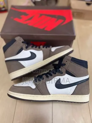 Photo - Air Jordan 1 Travis Scoot Boots