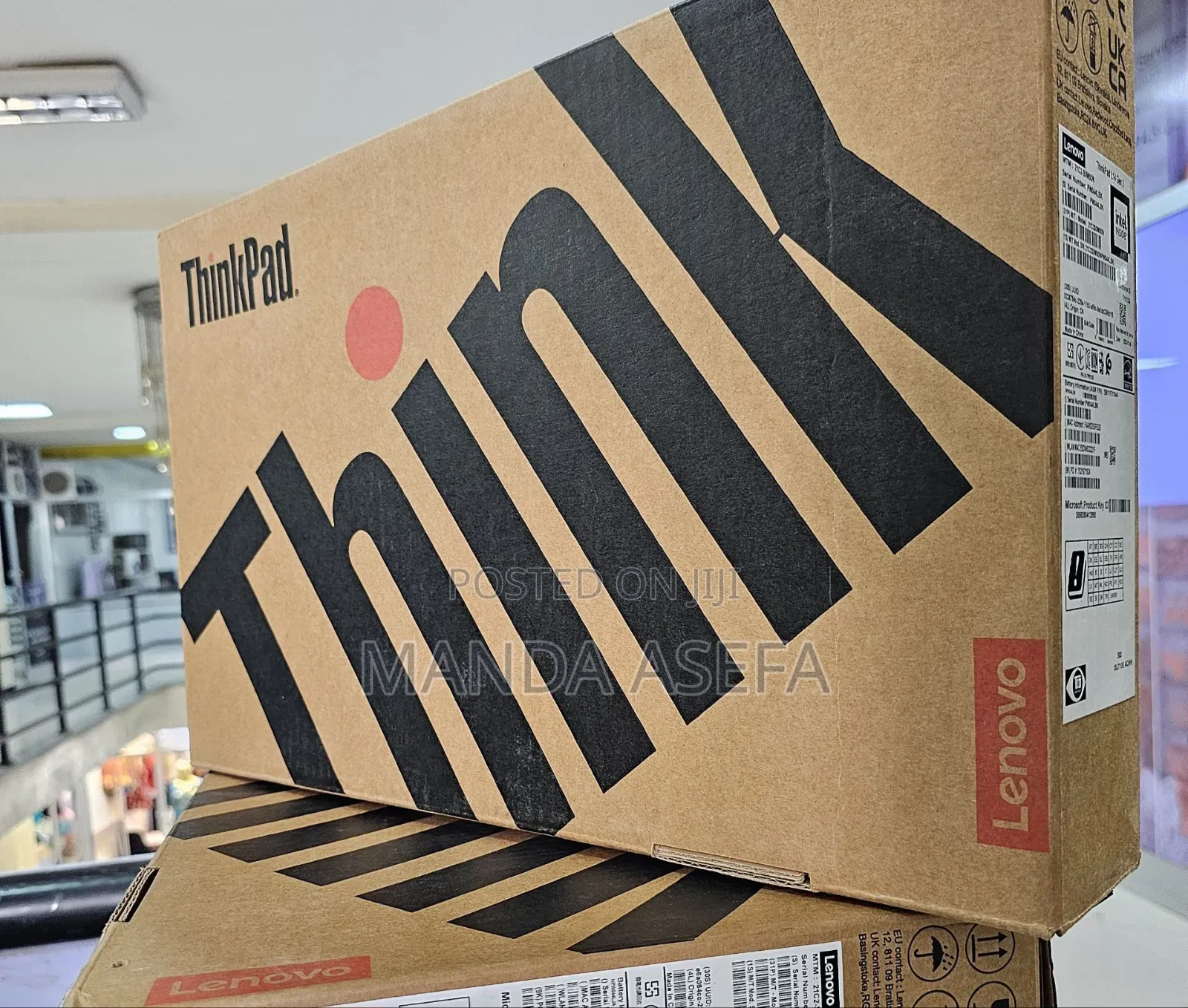 New Laptop Lenovo Thinkpad L14 16GB Intel Core I5 SSD 256GB