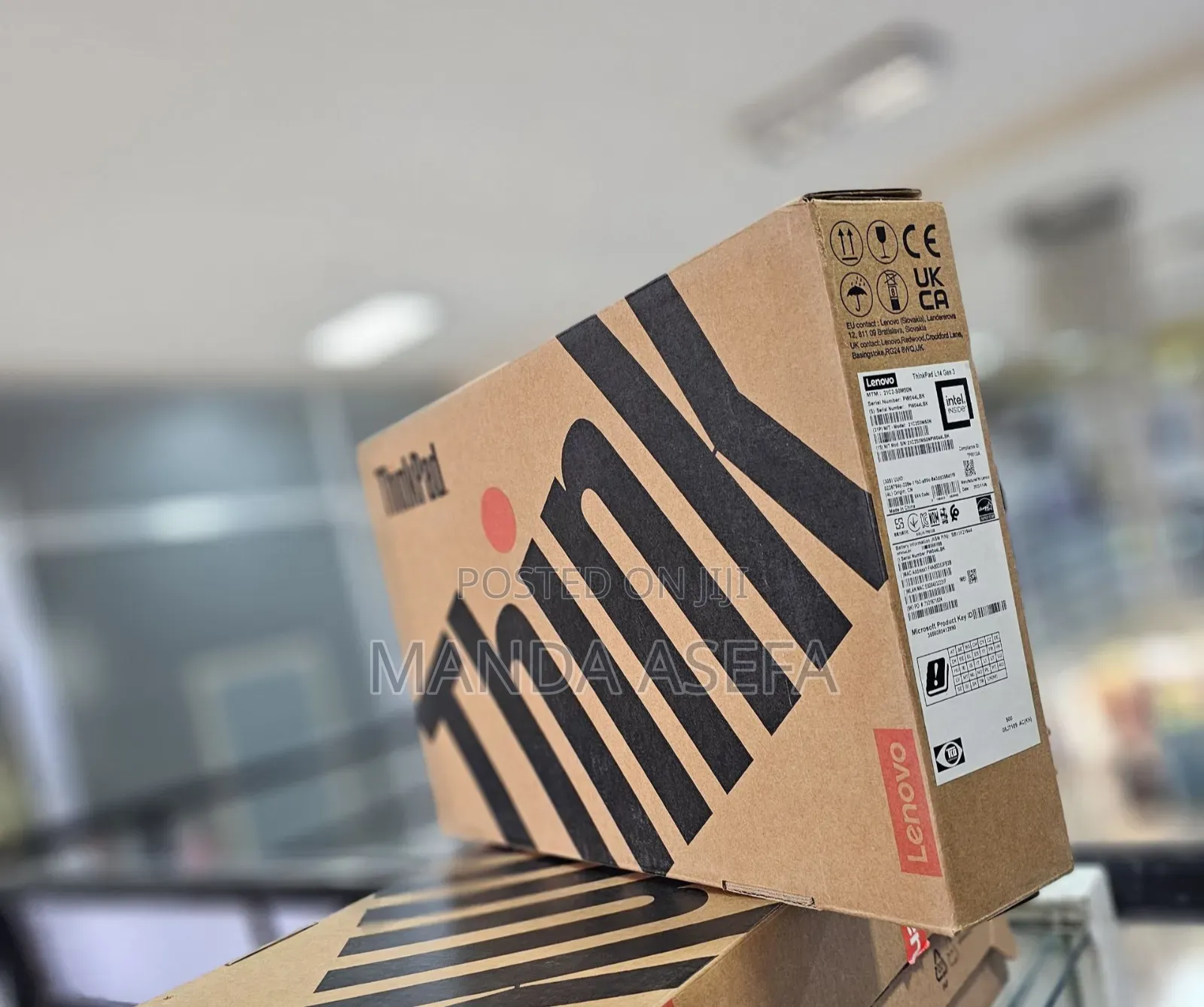 New Laptop Lenovo Thinkpad L14 16GB Intel Core I5 SSD 256GB