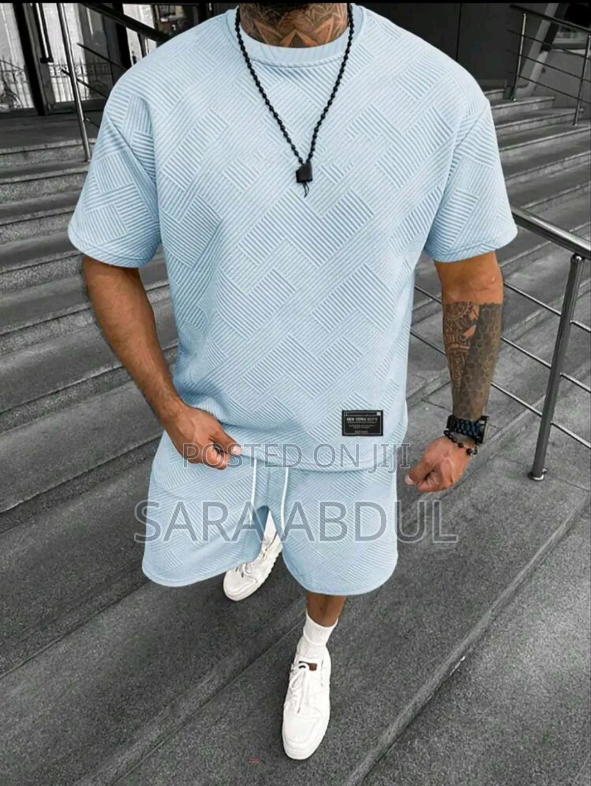 Men's 2 Piece Top And Shorts Set All Sizes And Colours Shein