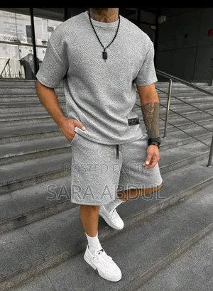 Men's 2 Piece Top And Shorts Set All Sizes And Colours Shein