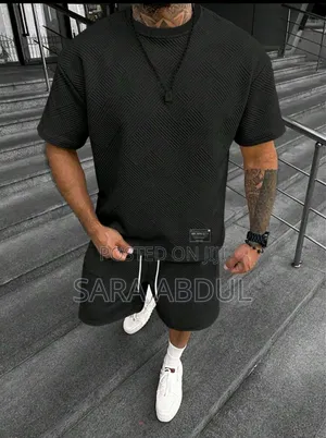 Men's 2 Piece Top And Shorts Set All Sizes And Colours Shein