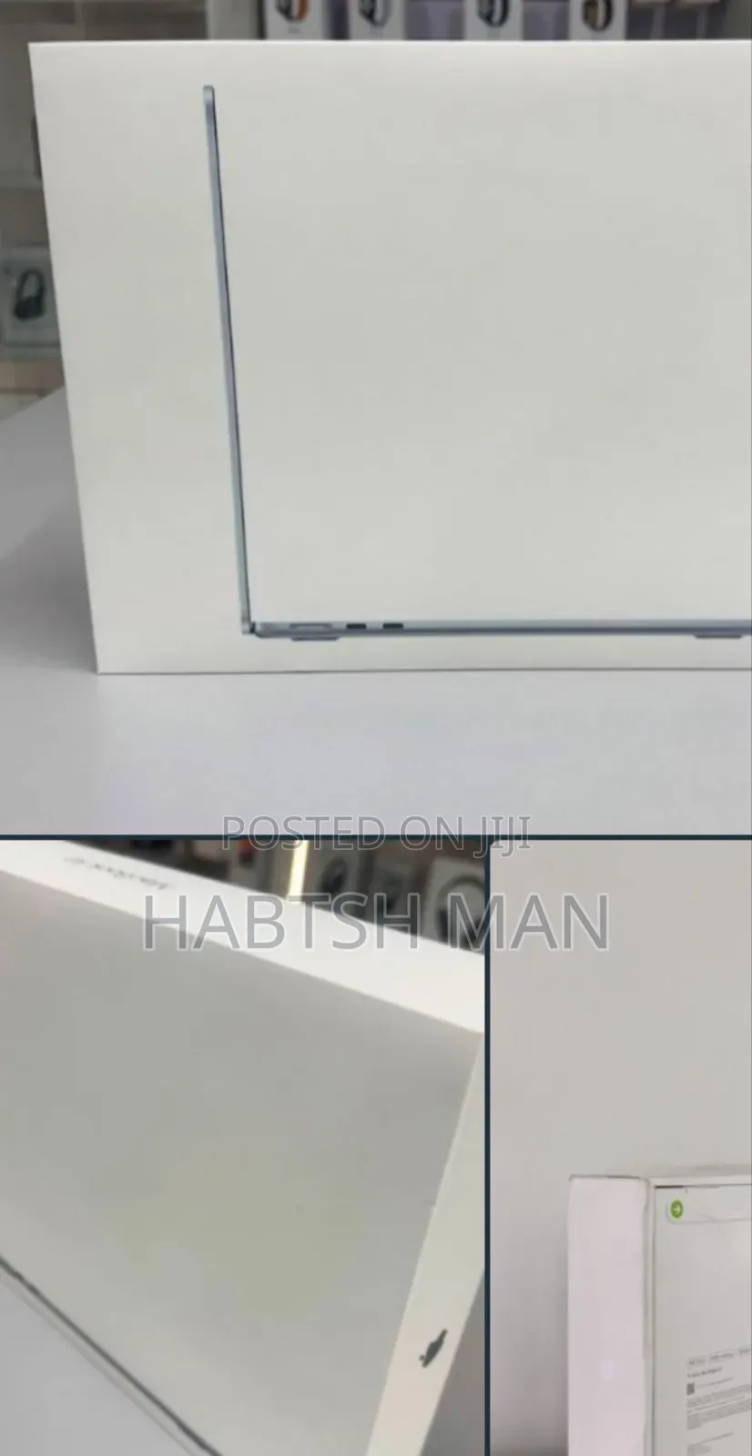 New Laptop Apple MacBook Air 2024 M3 13-Inch 16GB Apple M4 SSD 256GB