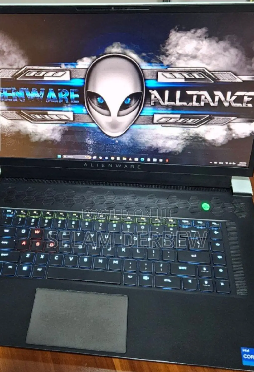 New Laptop Dell Alienware X17 R1 16GB Intel Core I7 SSD 512GB