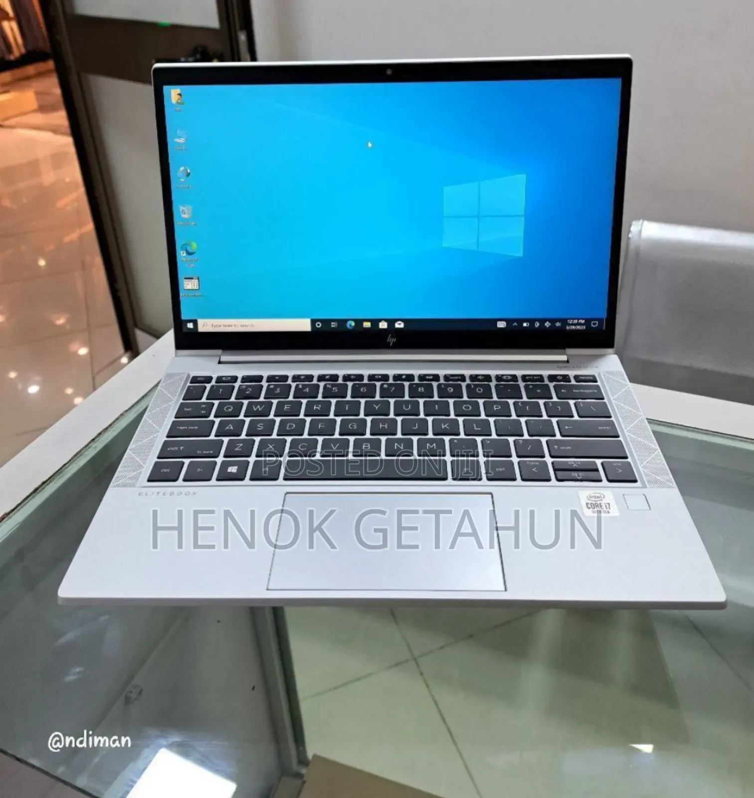 New Laptop HP EliteBook 830 G7 16GB Intel Core i7 SSD 512GB