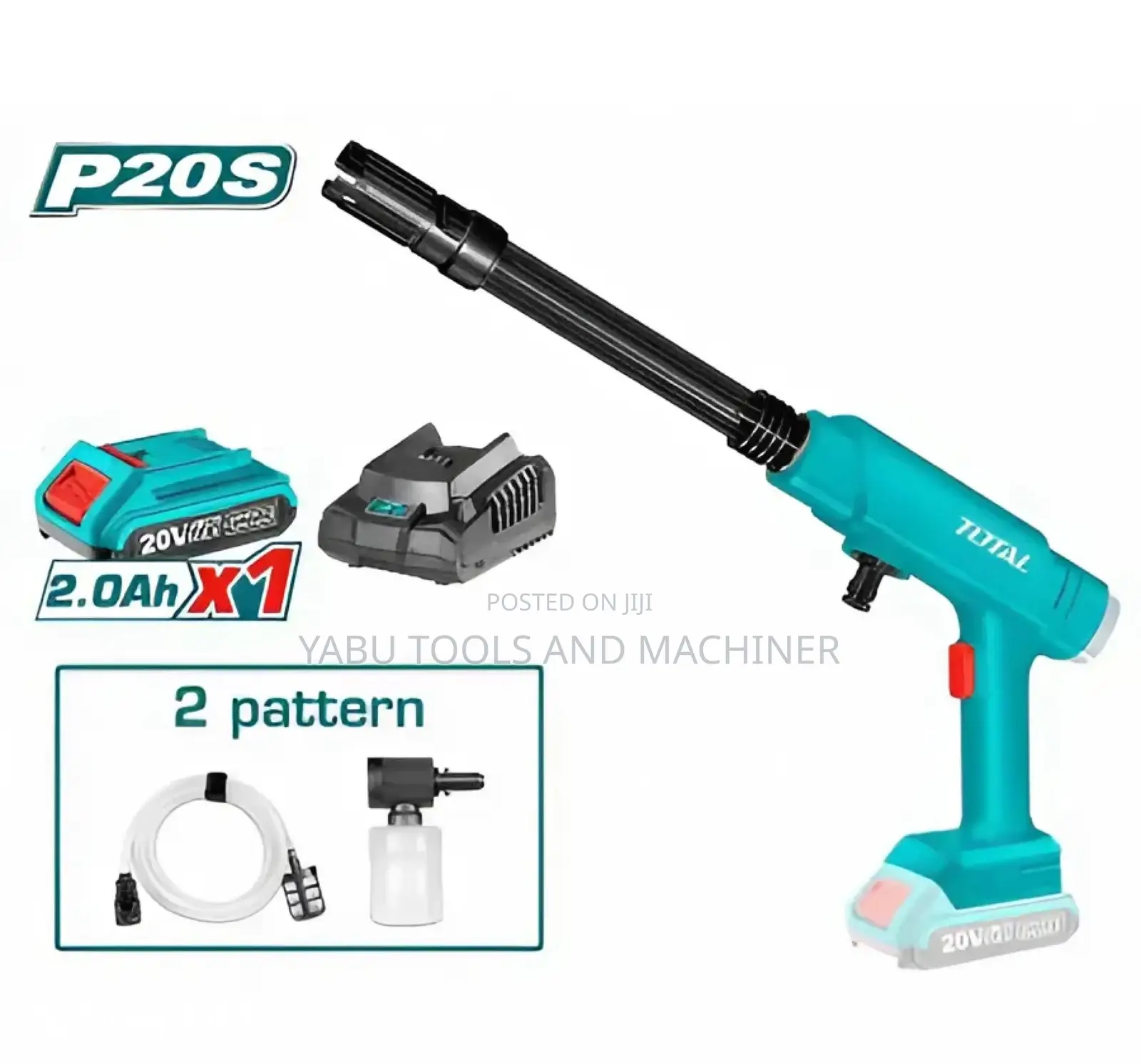 Total Chargbile Pressure Washer