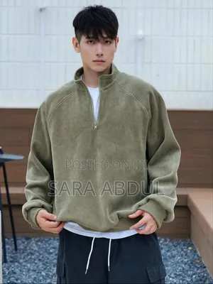 Photo - Men's Zip Up Sweater All Sizes Pre-Order From Shein