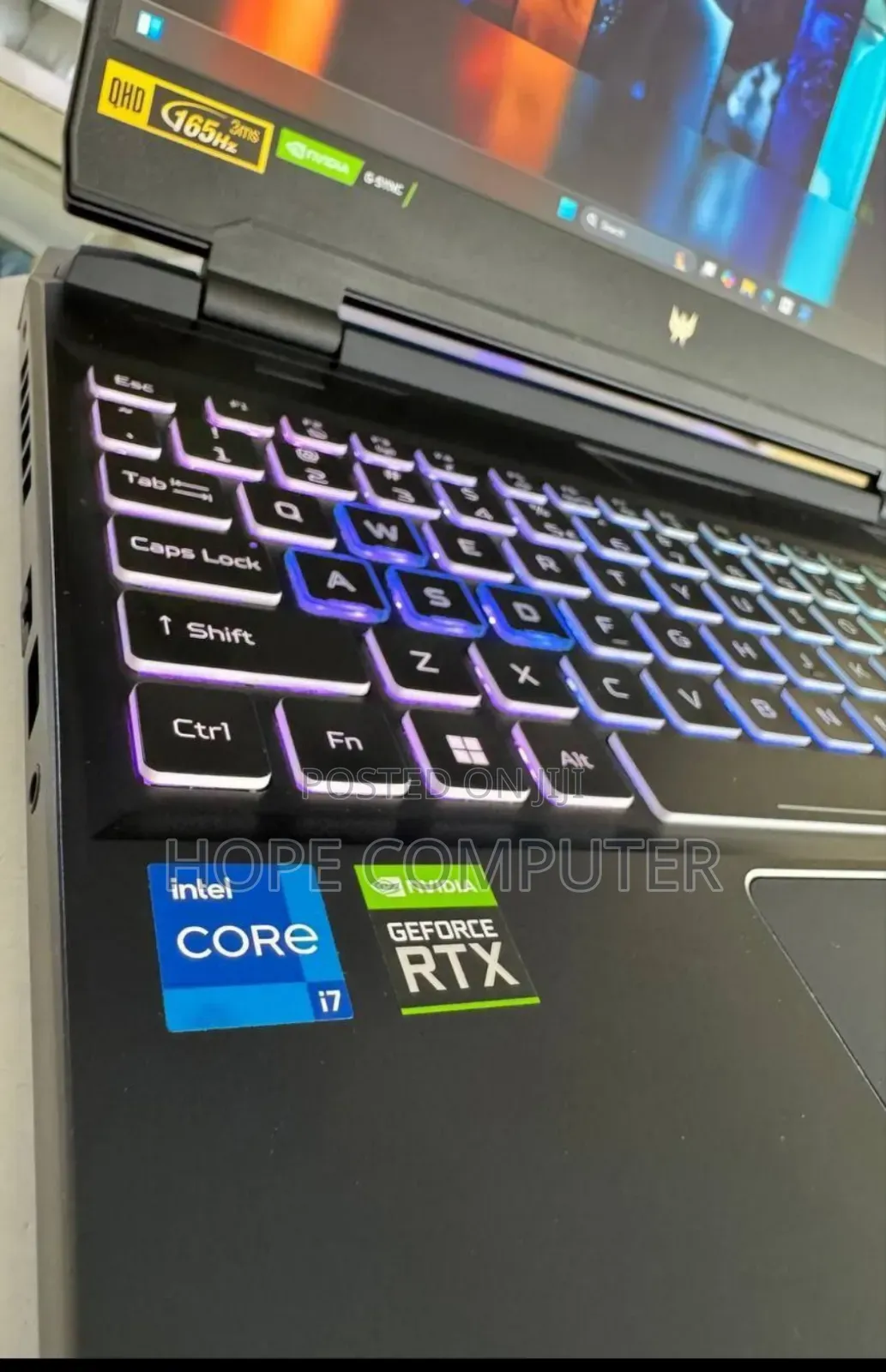 New Laptop Acer Predator Helios 300 16GB Intel SSD 512GB