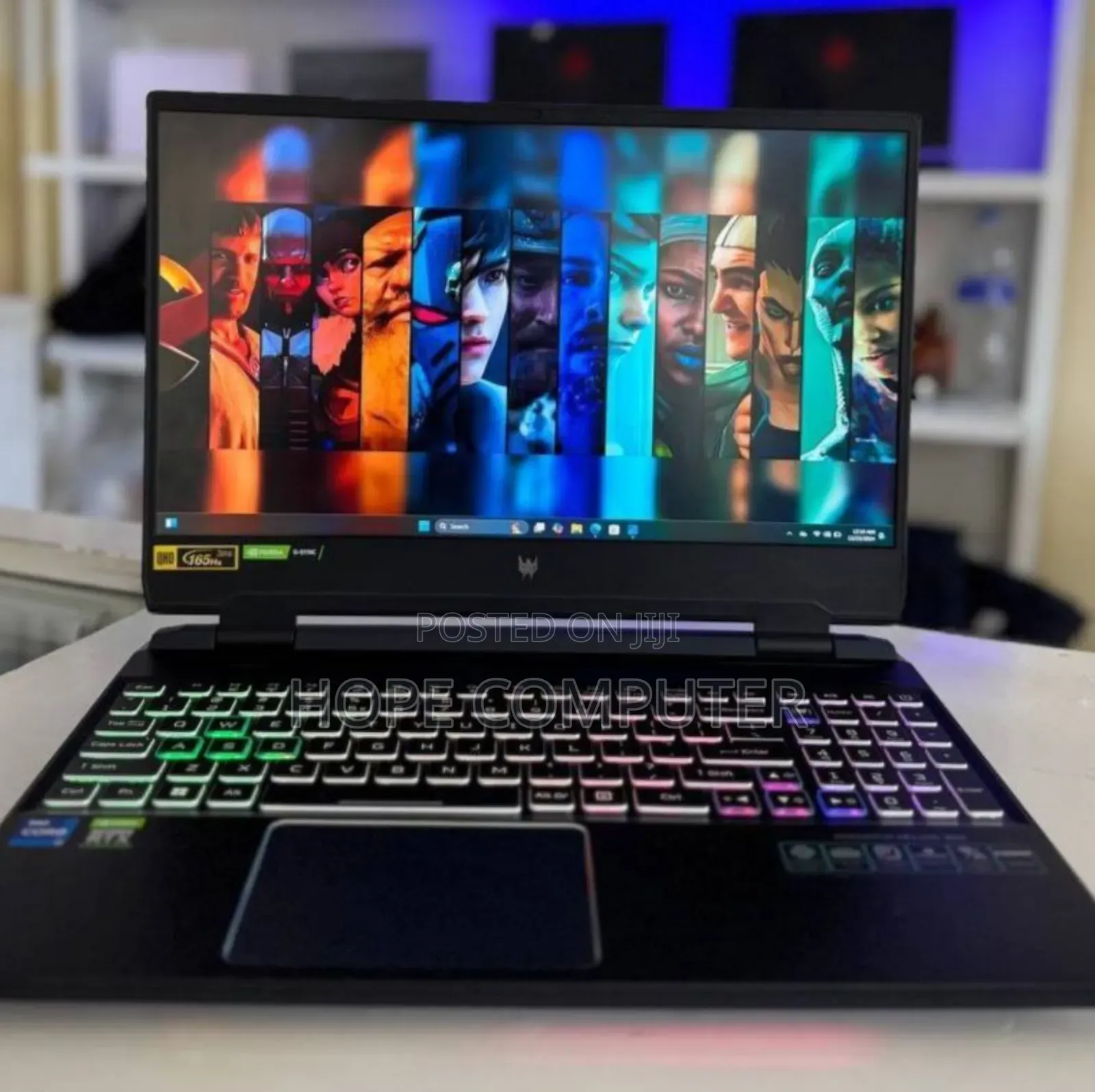 New Laptop Acer Predator Helios 300 16GB Intel SSD 512GB