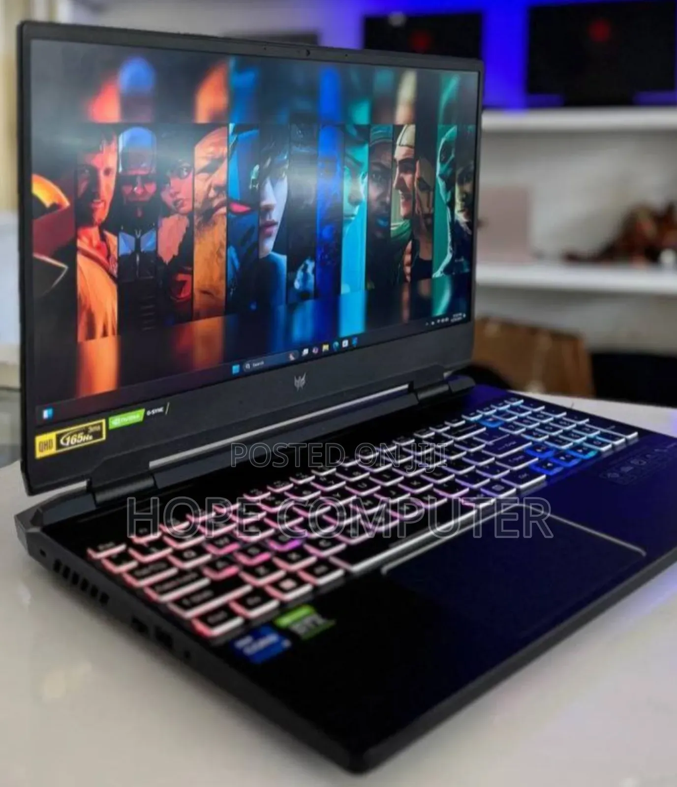 New Laptop Acer Predator Helios 300 16GB Intel SSD 512GB