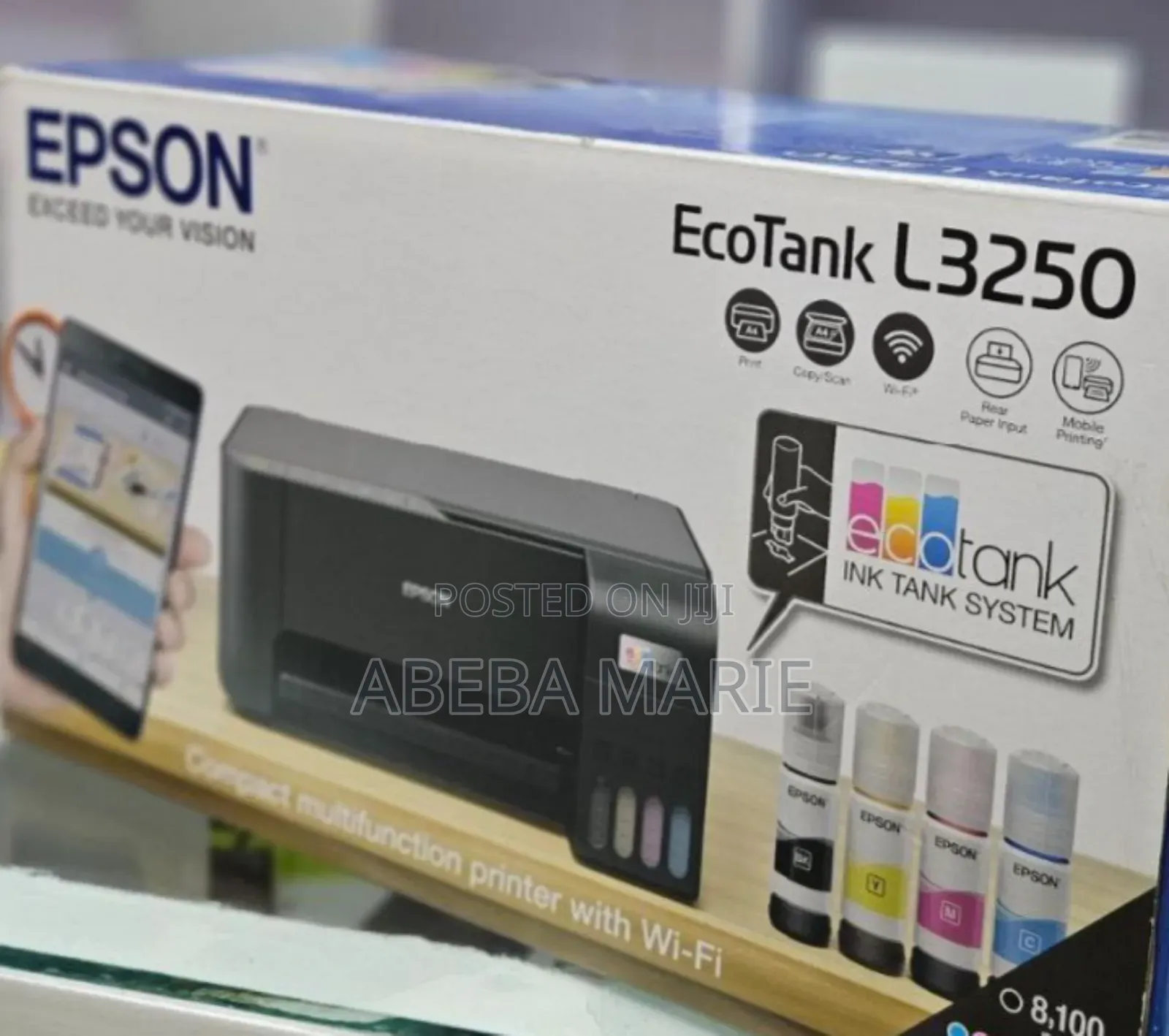 Epson Eco Tank L3250 
Wifi All in One Link Tank
