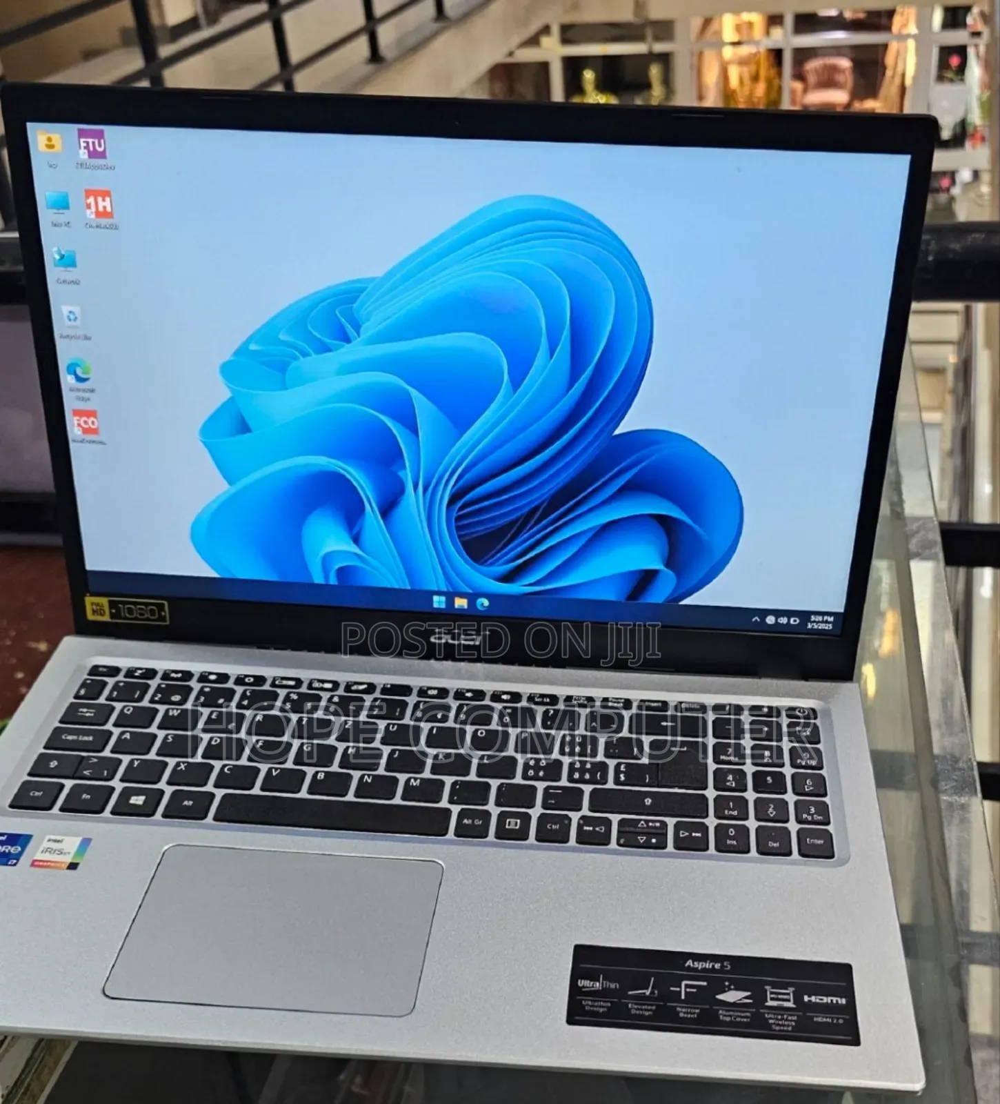 New Laptop Acer Aspire 1 16GB Intel Core I7 SSD 256GB