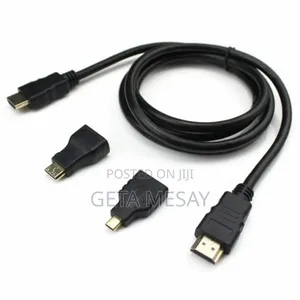 Hdmi With Micro Mini Hdmi Connectors High-Speed 3-in-1