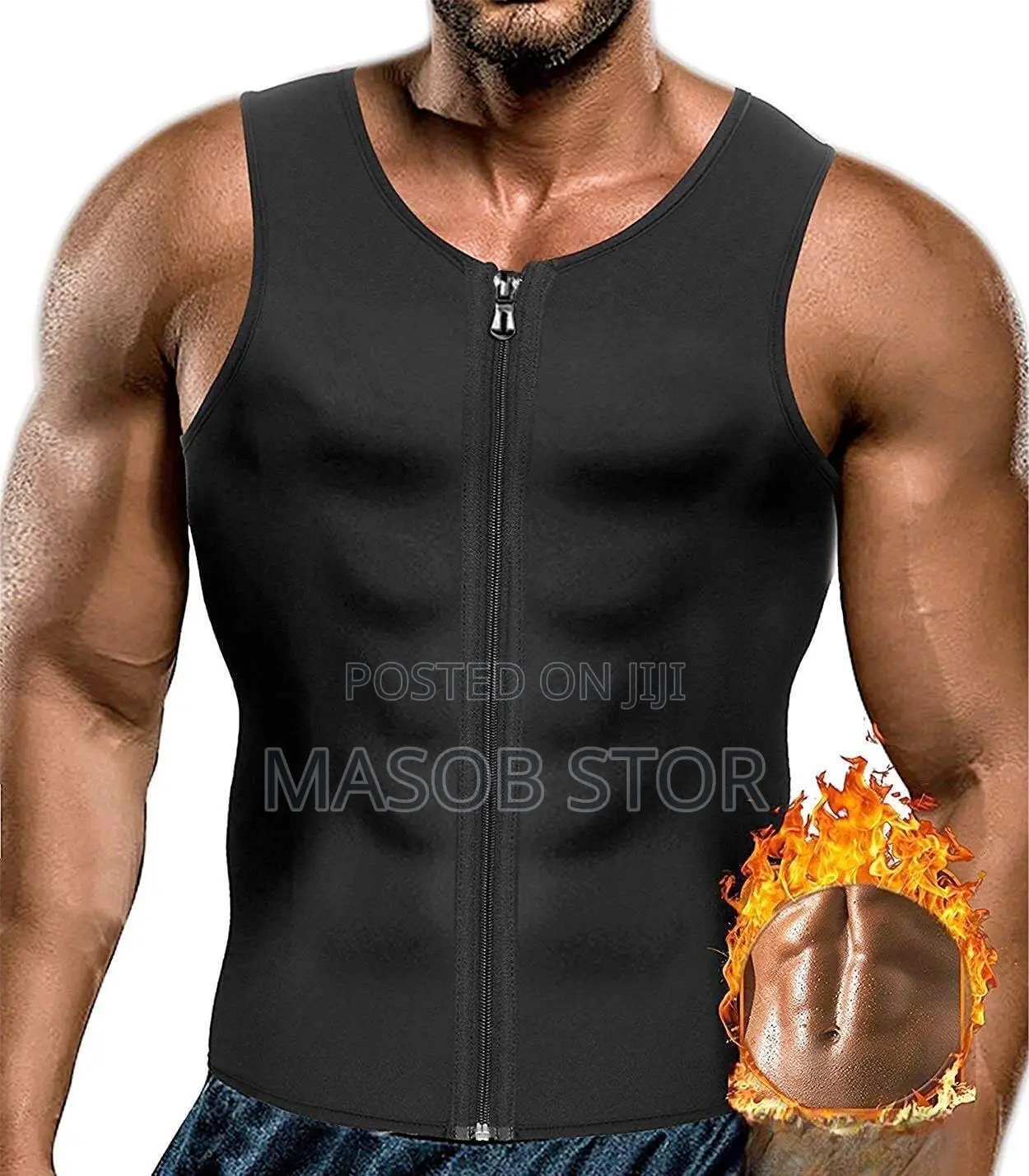 Sauna Effect Zip Vest