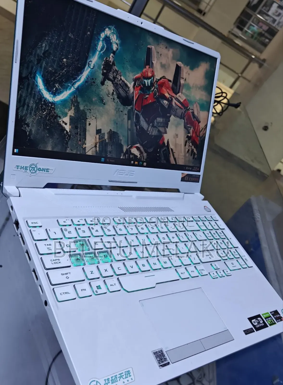 New Laptop Asus TUF Gaming A15 16GB AMD Ryzen 9 SSD 512GB