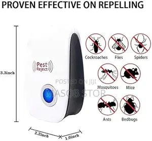 / Electronic Pest Repeller /በረሮ ቢንቢ አይጥ ሸረሪት ያስወግዳል