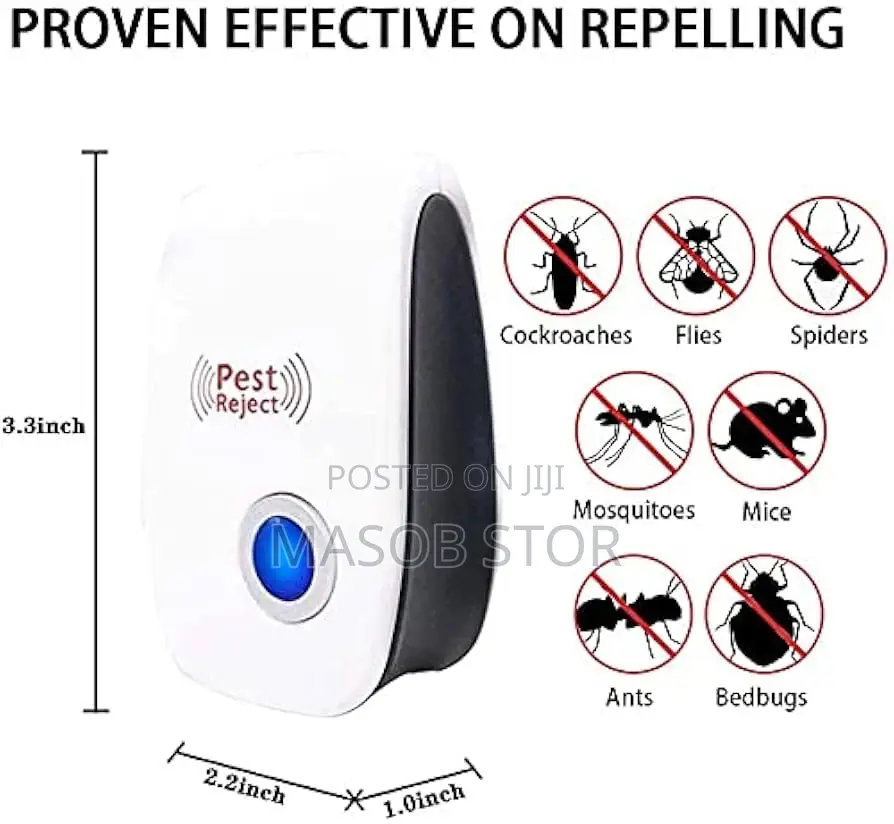 / Electronic Pest Repeller /በረሮ ቢንቢ አይጥ ሸረሪት ያስወግዳል
