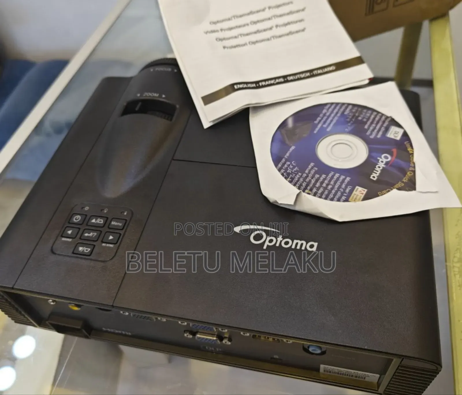 Brand New Optoma DLP FHD Projector Hardware Interface