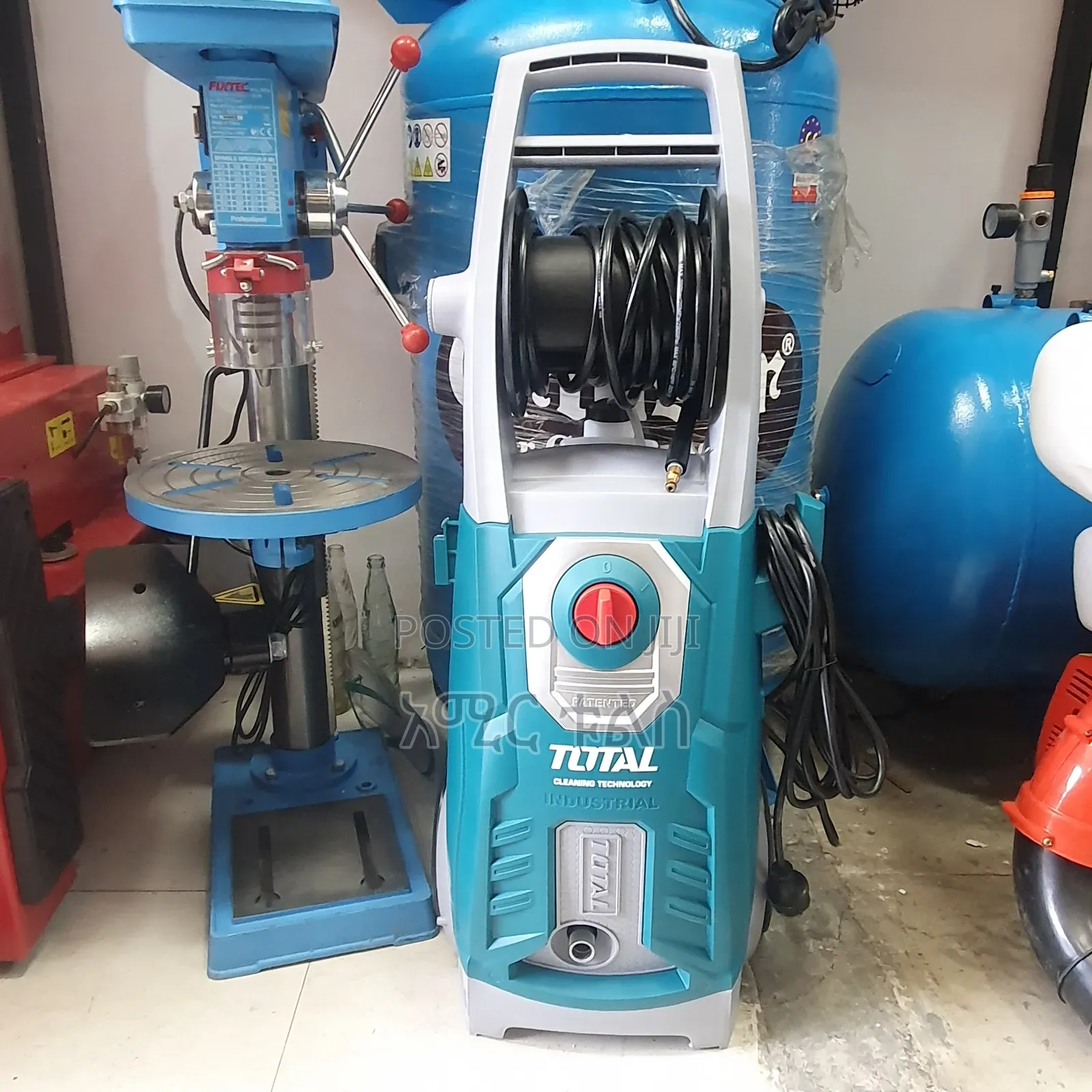 Total High Pressure Washer መኪና ማጠቢያ ማሽን