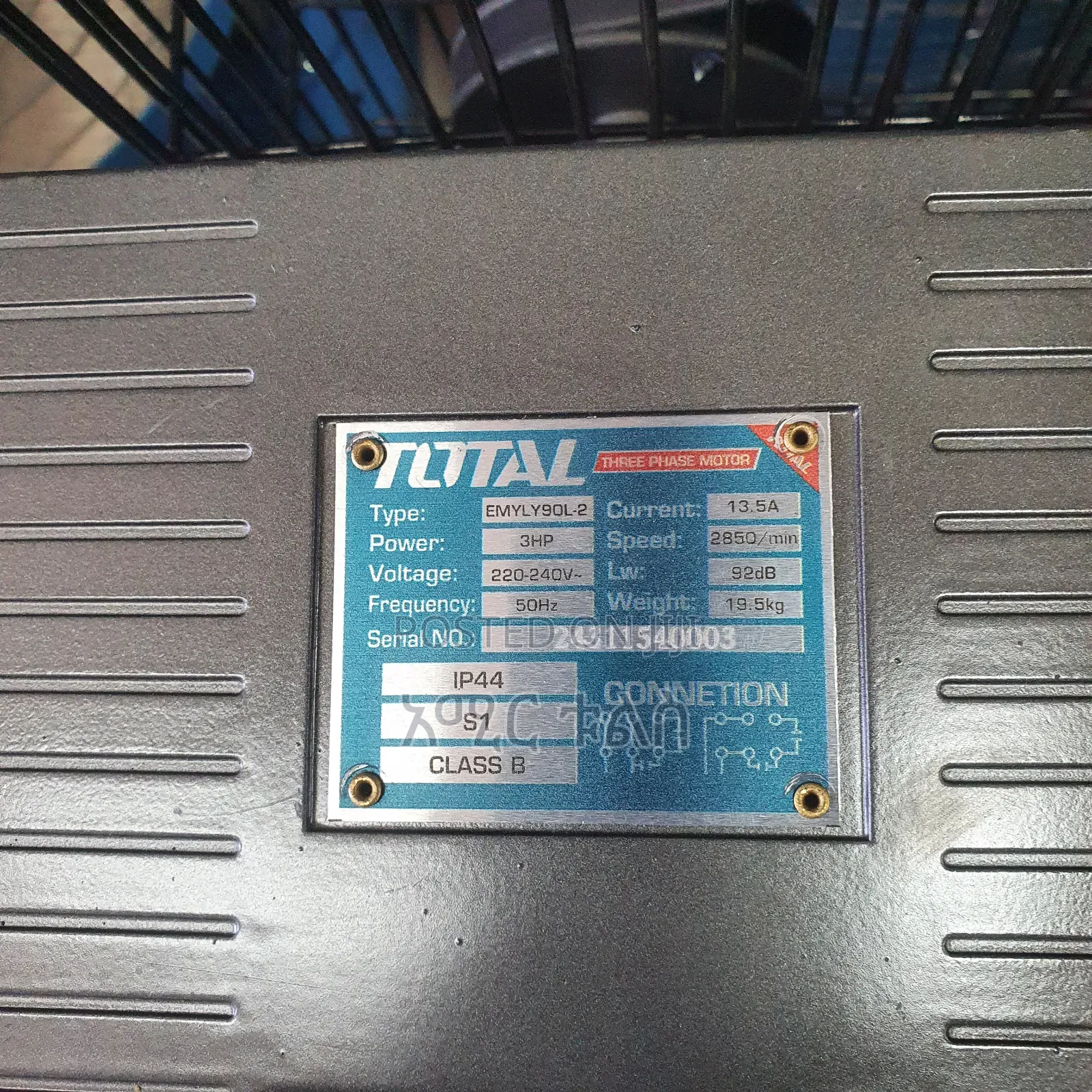 Total Air Compressor ኮፕረሰር 100ሌትር