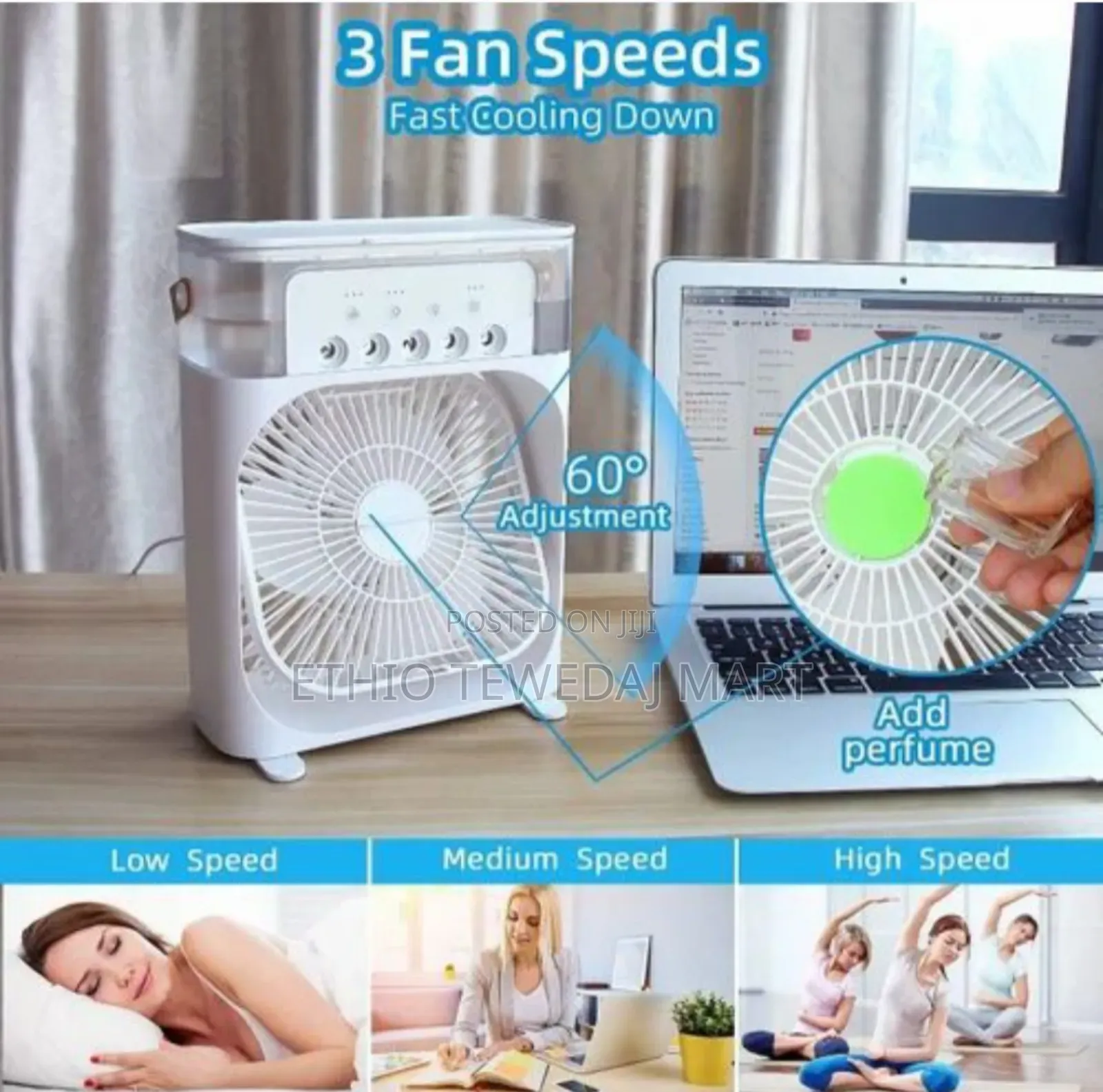 Plastic Mini Cooling Fan
