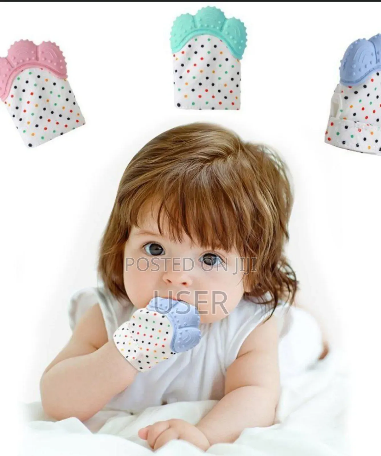 Baby Teether Silicone Gloves