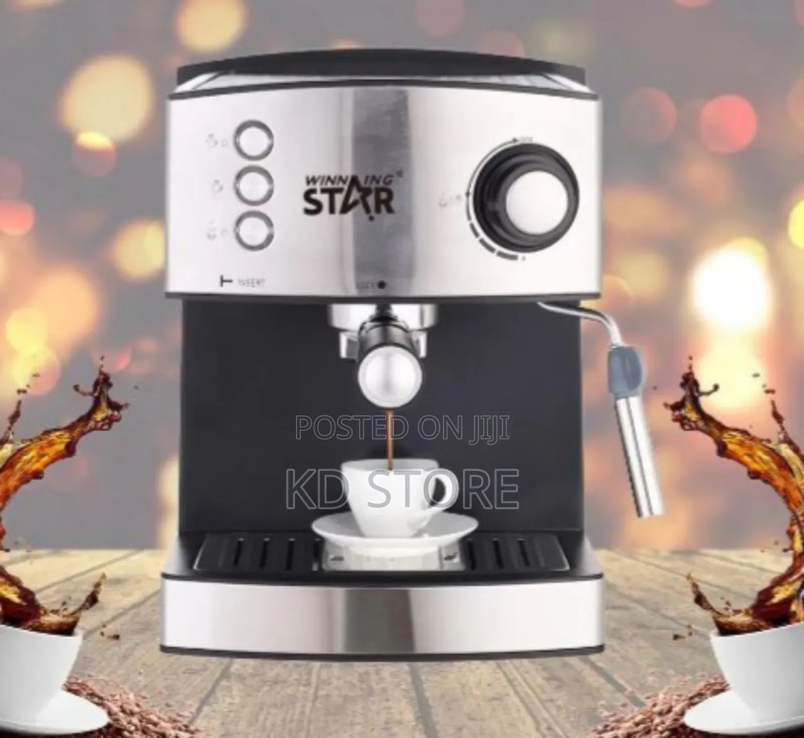 ለቤትና ለቢሮ የሚሆኑ የቡና/ማኪያቶ/ወተት/ካፑቺኖ/ሻይና ሌሎች ማፍያ የሚሆን