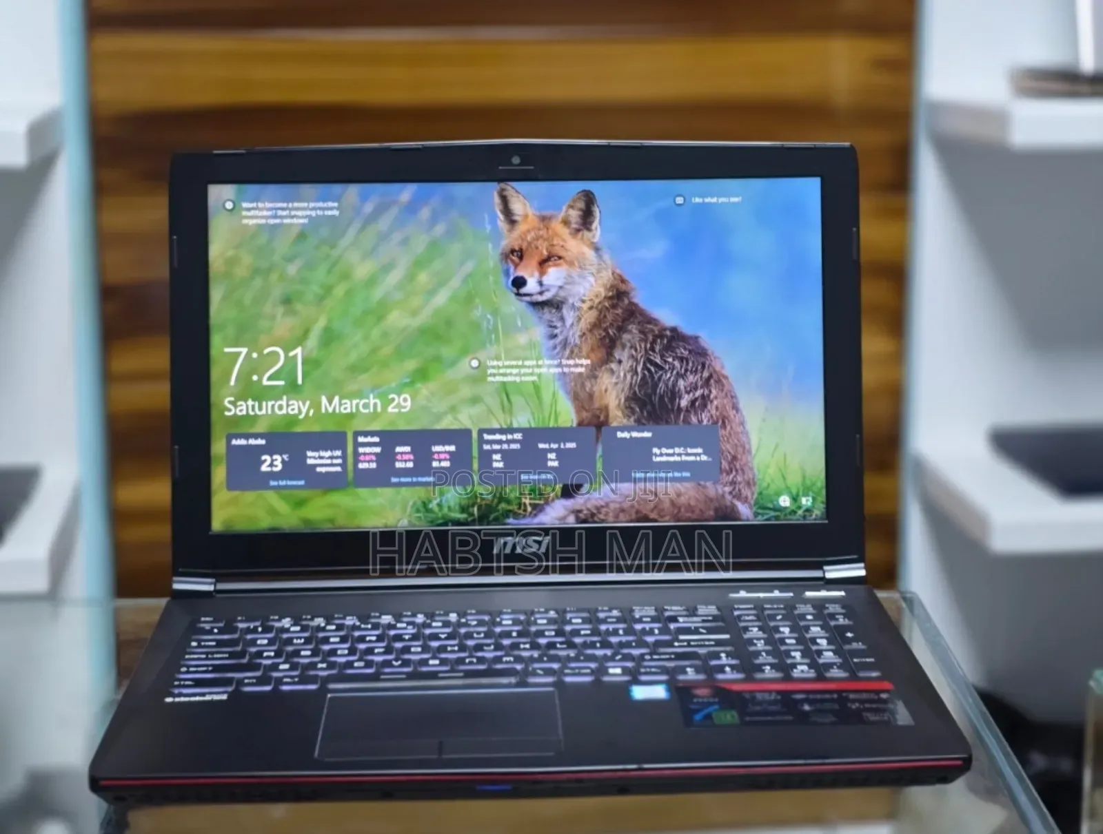 New Laptop MSI GF63 8GB Intel Core I5 HDD 1T