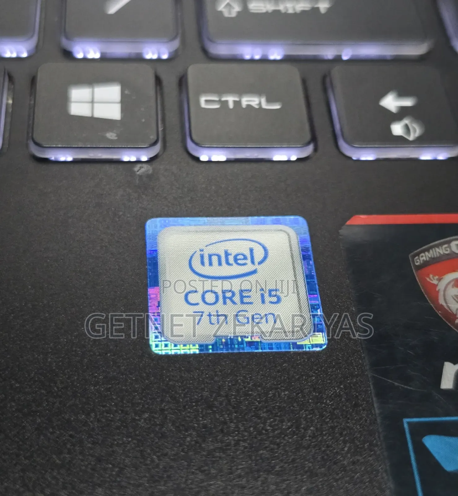 New Laptop MSI 8GB Intel Core I5 HDD 1T